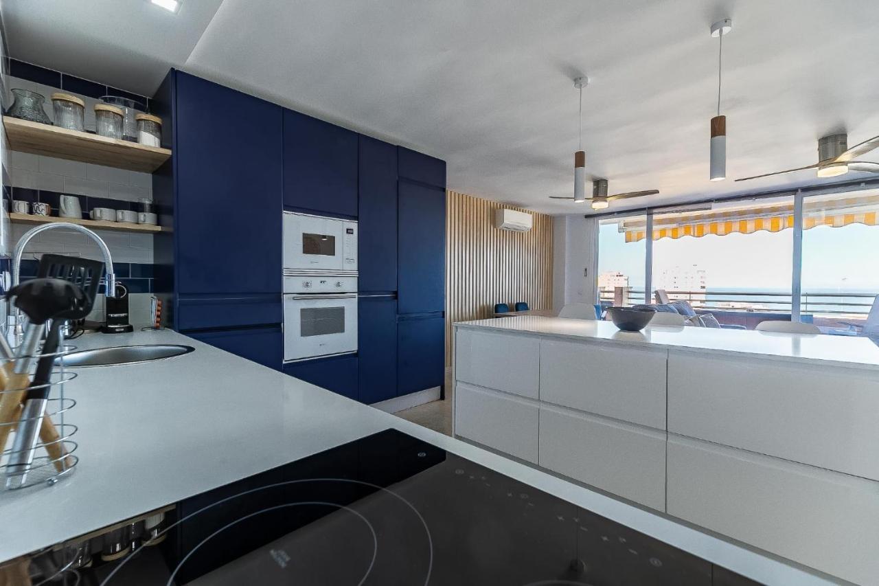 Vistas Azules -- Remodeled, Large Terrace, Spectacular Ocean Views And Beach Level Access Torremolinos Exterior foto