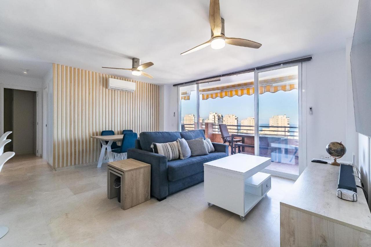 Vistas Azules -- Remodeled, Large Terrace, Spectacular Ocean Views And Beach Level Access Torremolinos Exterior foto